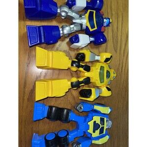HASBRO 3PC TRANSFORMERS  RESCUE BOTS 12' ACTION FIGURE TOY LOT